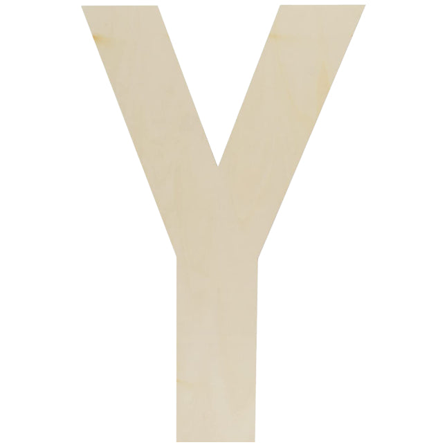 Unfinished Wooden Letter Style Surface for DIY Arts Crafts Home Decor Projects