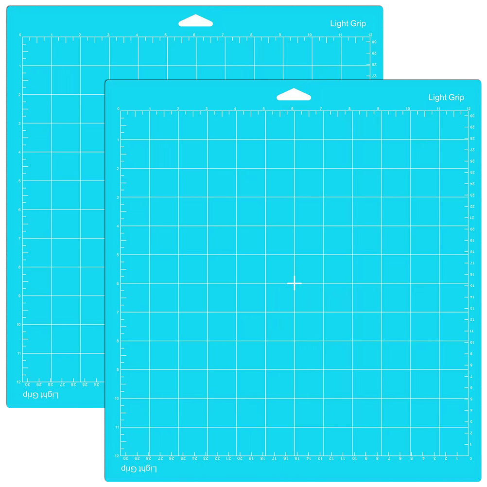 Standard Grip Cutting Mat 12 x 12 Inch Reusable Craft Mat for Vinyl Cardstock Iron On Compatible with Cricut Explore Maker