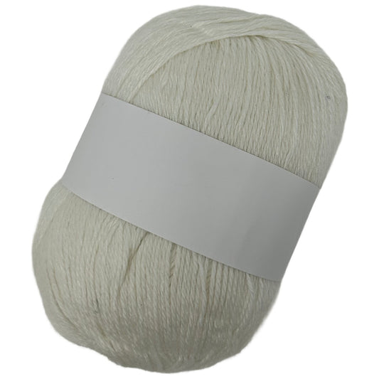 Mink Cashmere Yarn 3-Ply 319 Yards 50g/1.76oz Soft, Warm, and Luxurious for Knitting & Crocheting