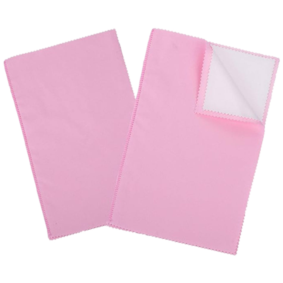Large Jewelry Polishing Cloth 10 x 12.60 Inches for Silver Gold Diamond Coins and Precious Stones, Pack of 2