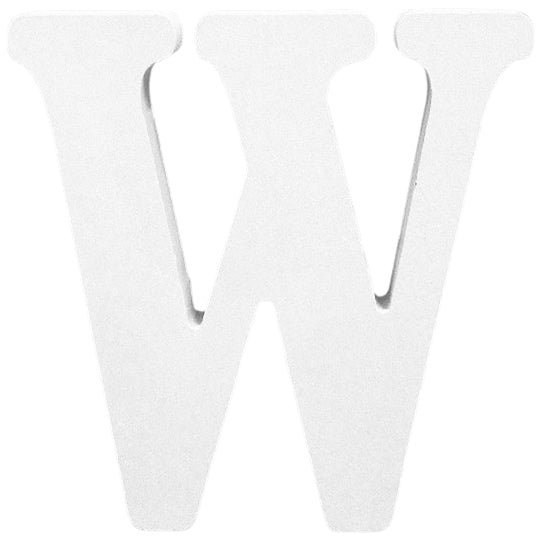 8 Inch White Wooden Letters for Wall Decor Unfinished Wood Alphabet for Home Crafts DIY Signs