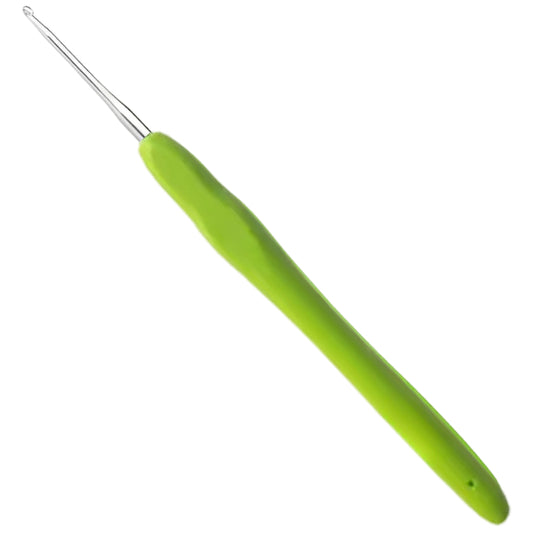 Ergonomic Crochet Hook with Soft Handle – Long Needles for Beginners