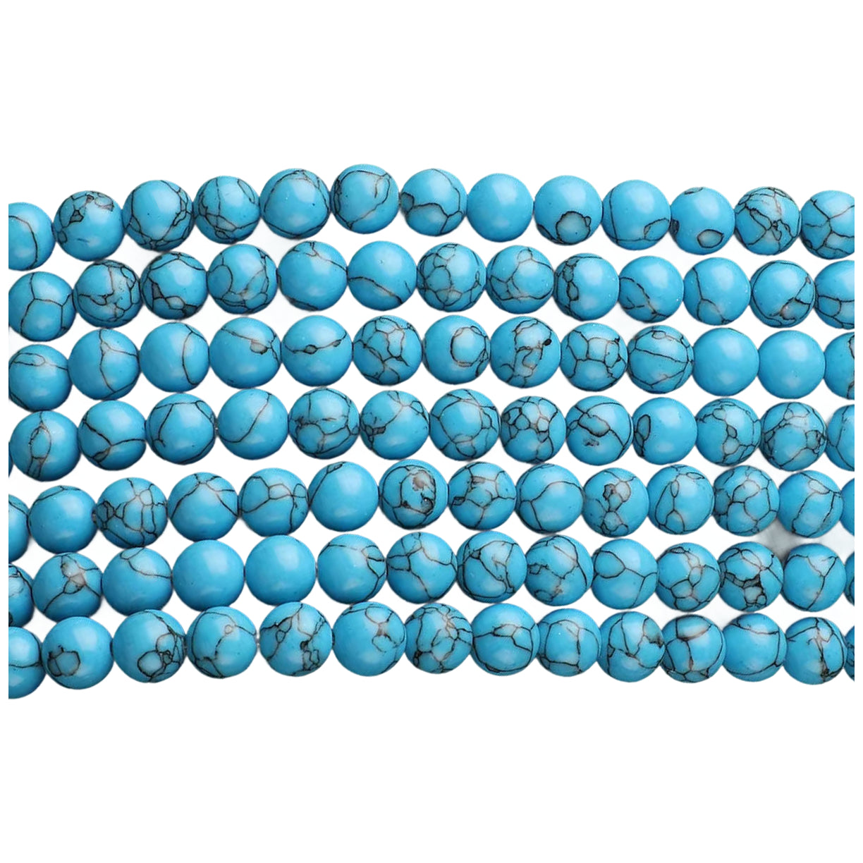 Natural Agate Round Gemstone Beads Polished Stone Loose Beads for Jewelry Making 15 Inch Strand