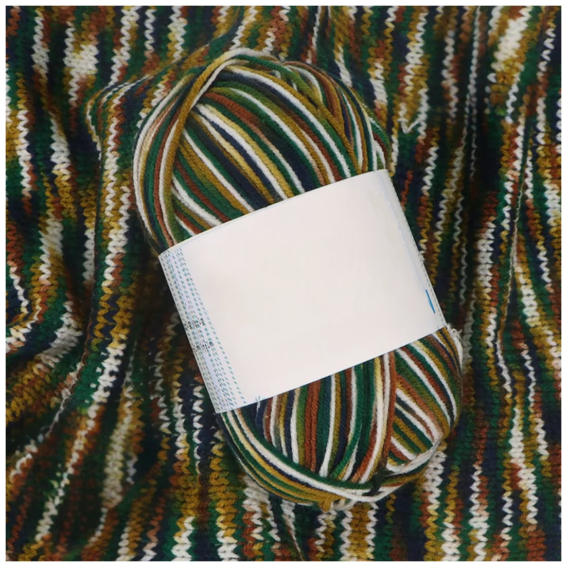 Soft Acrylic Variegated Baby Yarn – Fingering Weight for Knitting & Crochet, 50g/1.76oz 191 yards