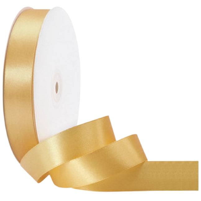 1 Inch Black Satin Ribbon for Gift Wrapping, Crafts, Hair Bows, and Party Decorations