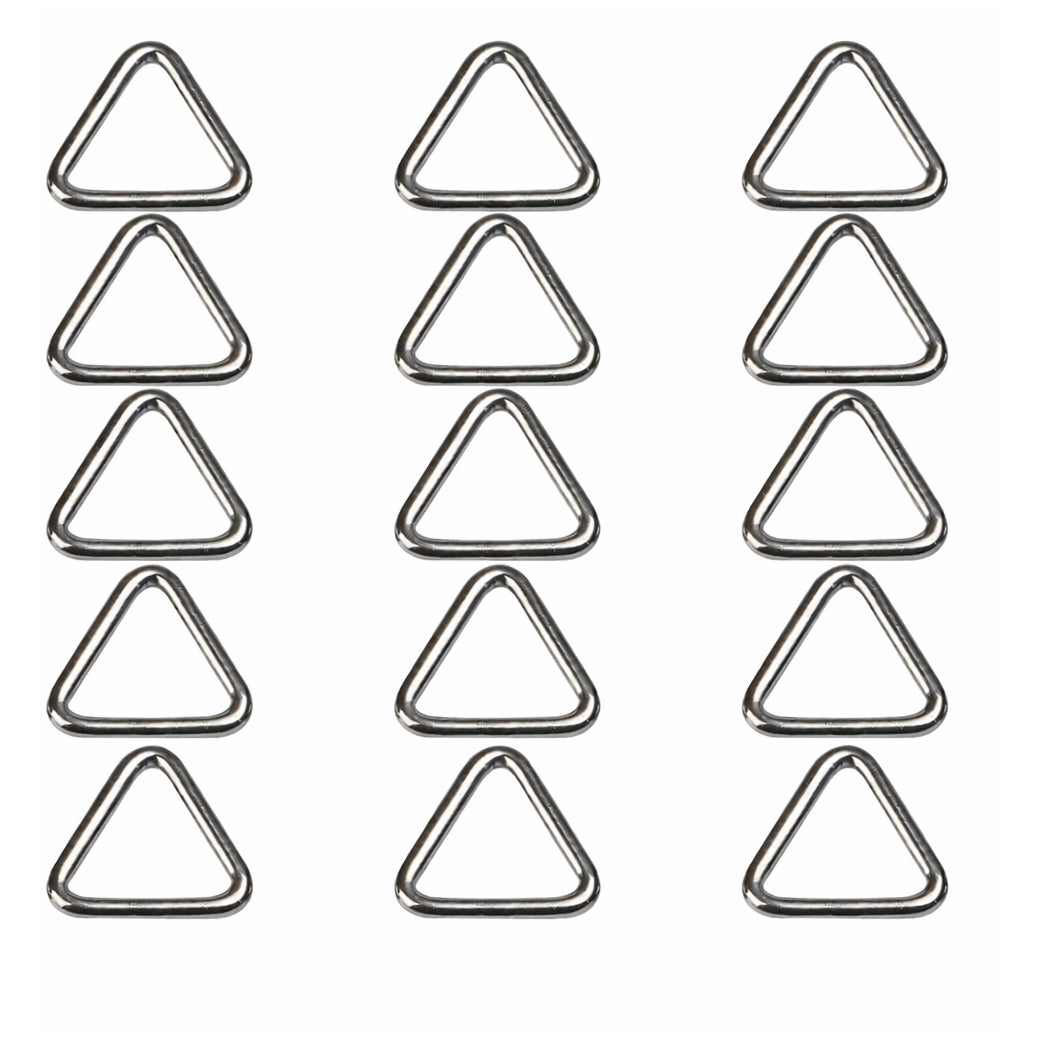 Heavy Duty Stainless Steel D Ring Welded Solid for Dog Collars Straps and Camping Gear