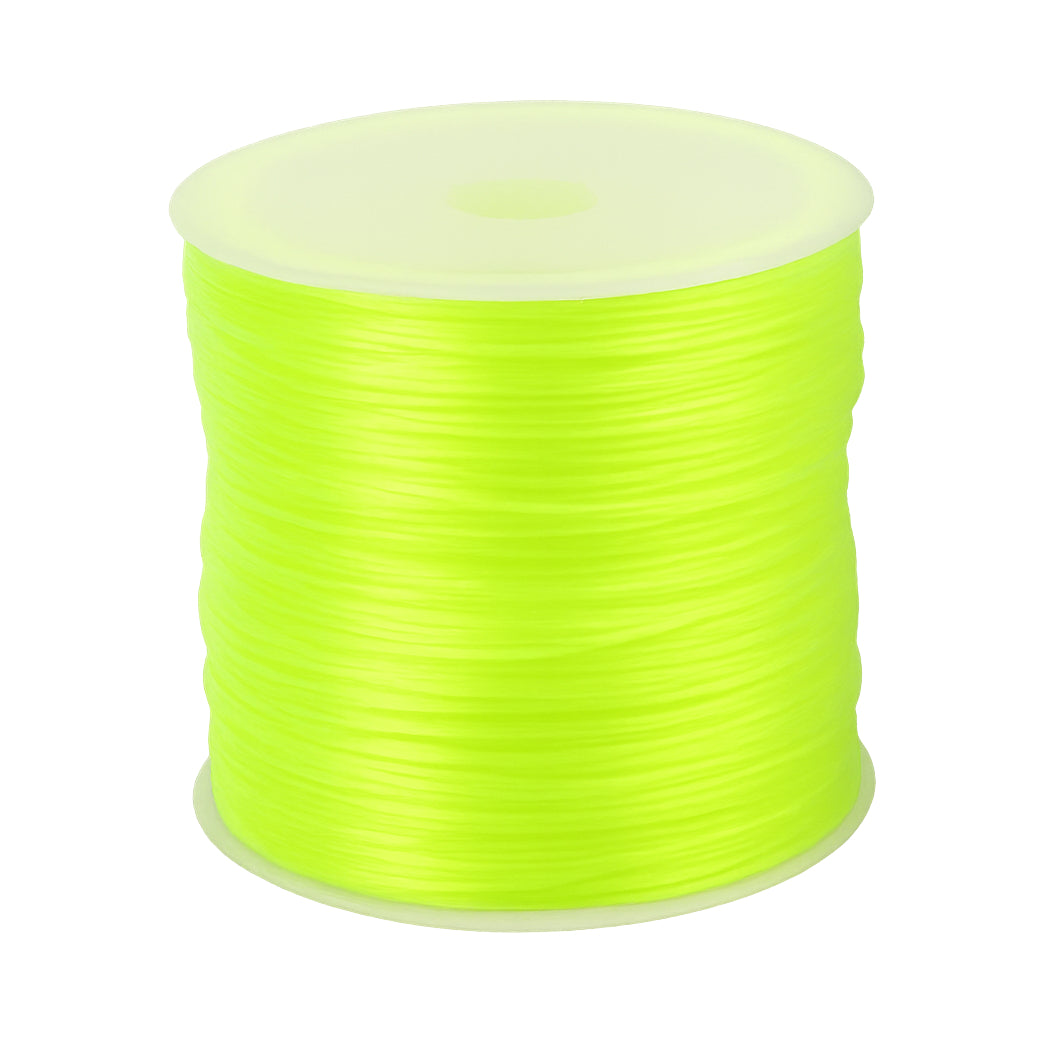 0.8mm Clear Crystal Elastic Beading Cord 197ft Stretch String for Bracelets and Jewelry Making