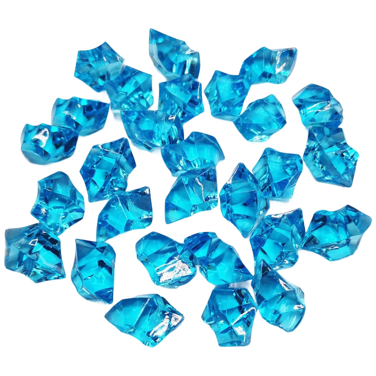 Clear Acrylic Fake Ice Diamonds Vase Fillers For Wedding Centerpieces Party Table Decor, Pack of 260