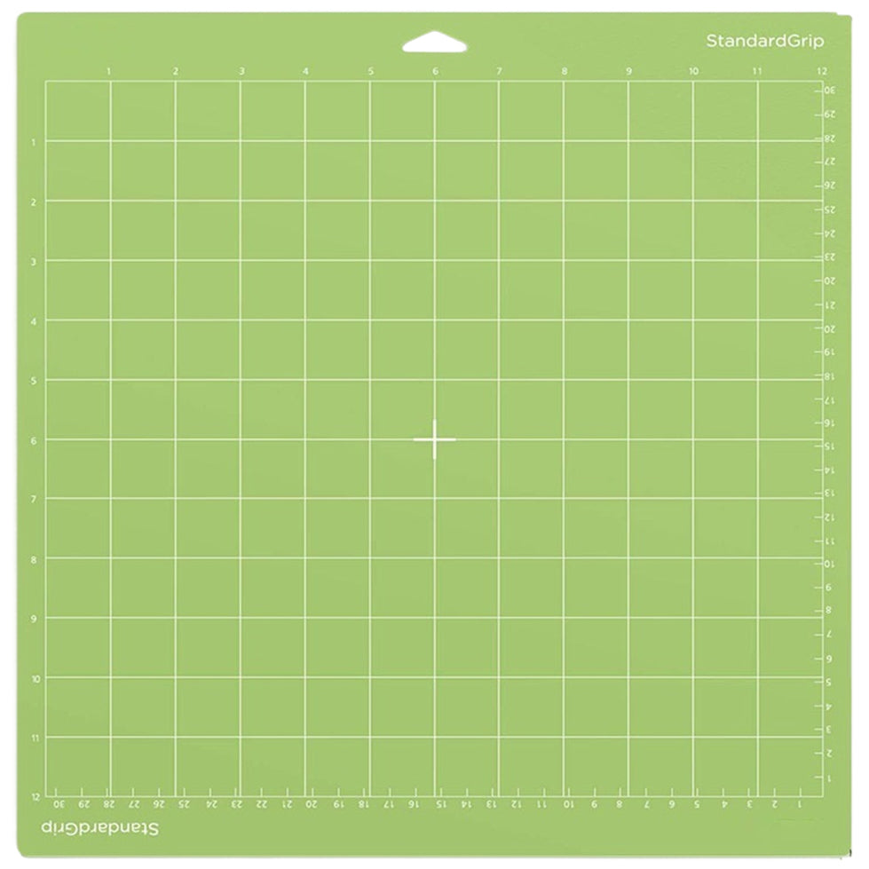 Standard Grip Cutting Mat 12 x 12 Inch Reusable Craft Mat for Vinyl Cardstock Iron On Compatible with Cricut Explore Maker