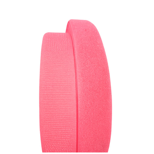 Heavy Duty Hook and Loop Tape Roll with Strong Adhesive Backing 1 Inch x 27 Feet