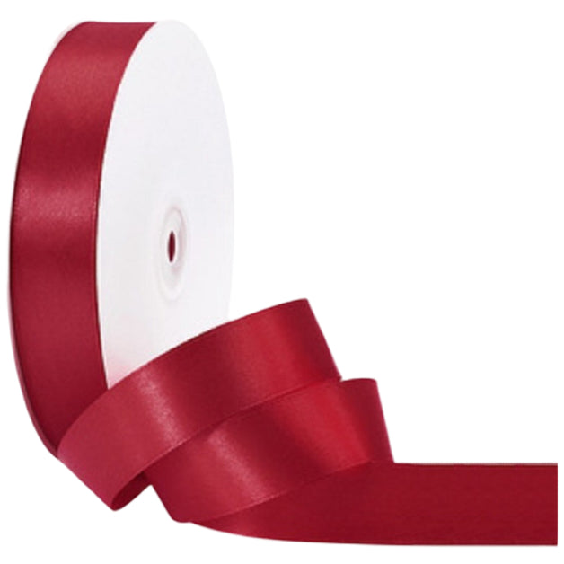 1 Inch Black Satin Ribbon for Gift Wrapping, Crafts, Hair Bows, and Party Decorations