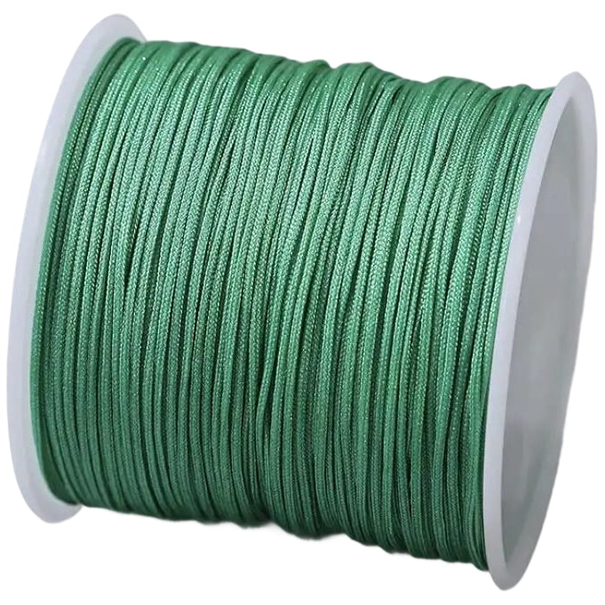 1.5mm Nylon Cord 110 Yards Strong Braided Beading Thread for Jewelry, Crafts, and Macrame