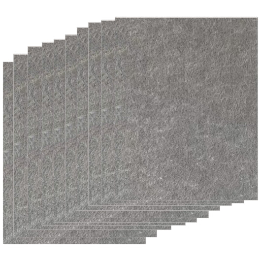 Self Adhesive Felt Fabric for Drawer Liners Jewelry Boxes DIY Crafts and Home Projects, Pack of 10