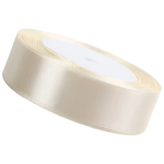 Single Face Polyester Satin Ribbon 1 Inch 25 Yards Solid Fabric for Gift Wrapping Bows and Decor