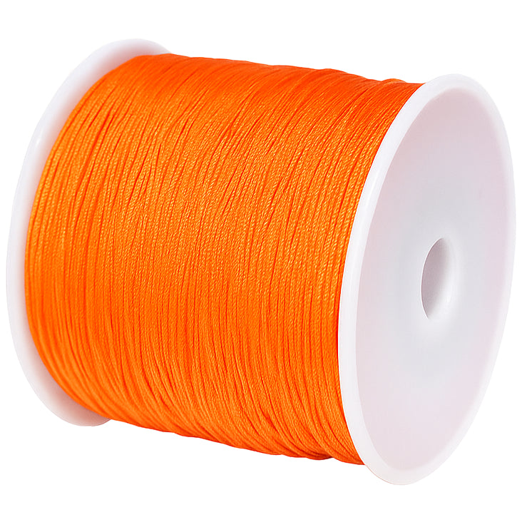 1mm Cotton Waxed Cord 175 Yards String for Jewelry Making, Beading, and Bracelets