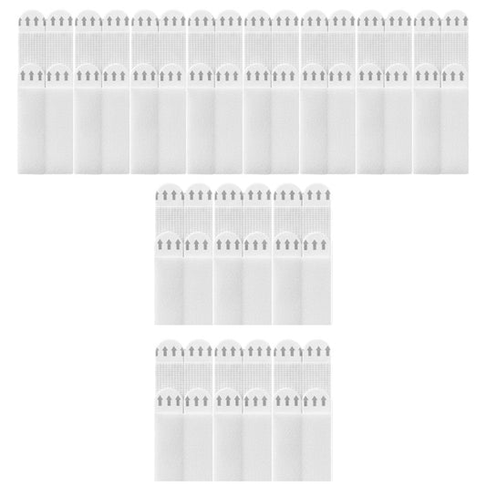 Large and Medium Picture Hanging Strips 10 lb and 15 lb Damage Free Wall Adhesive White