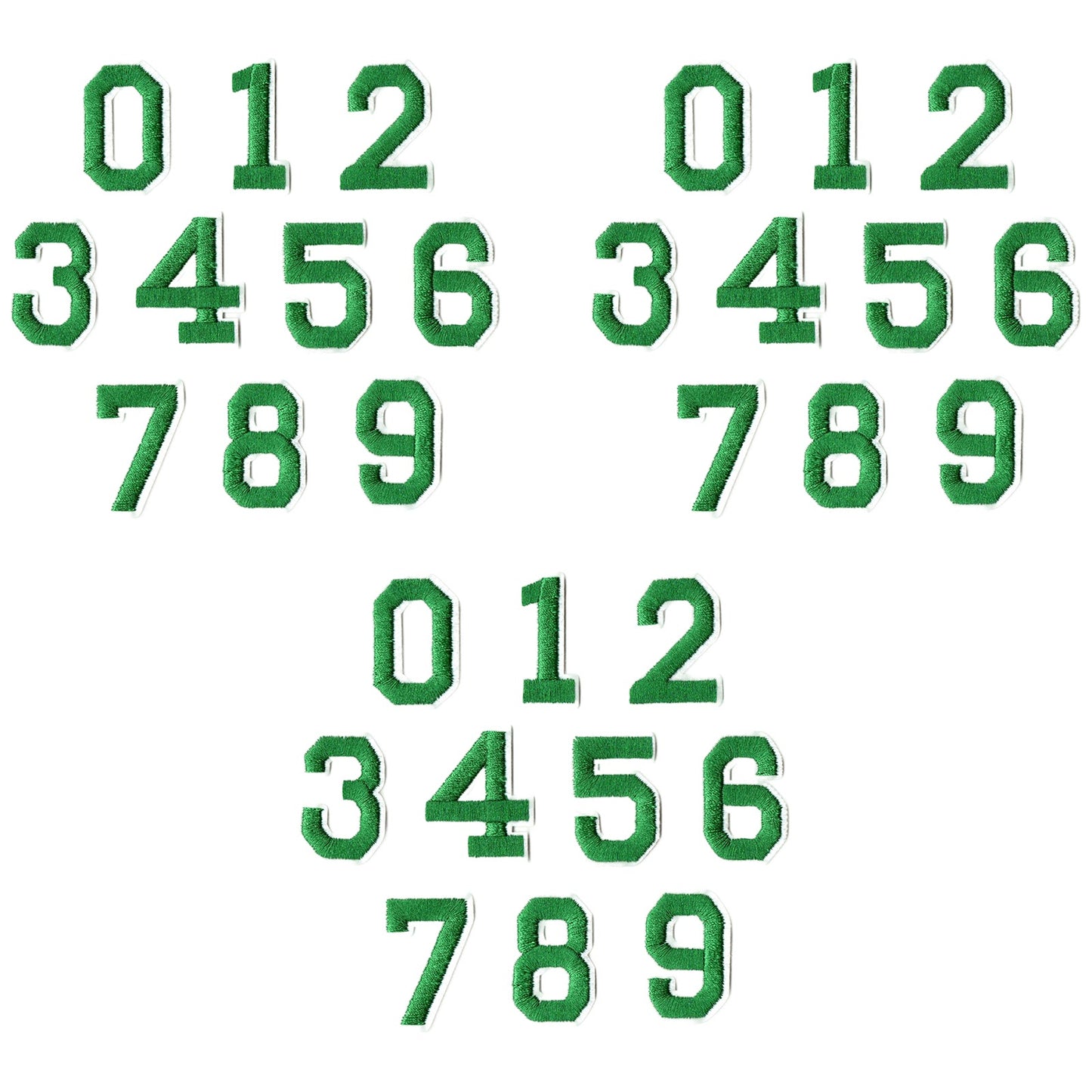 Iron On Alphabet Letter Patches A to Z Embroidered Applique for Clothes Hats Jeans