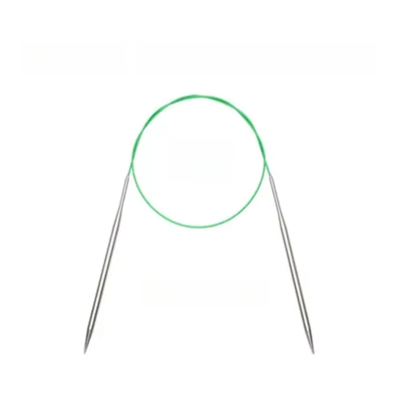 Stainless Steel Circular Knitting Needles 100cm – Durable, Precision-Fit Knitting Needle Sizes