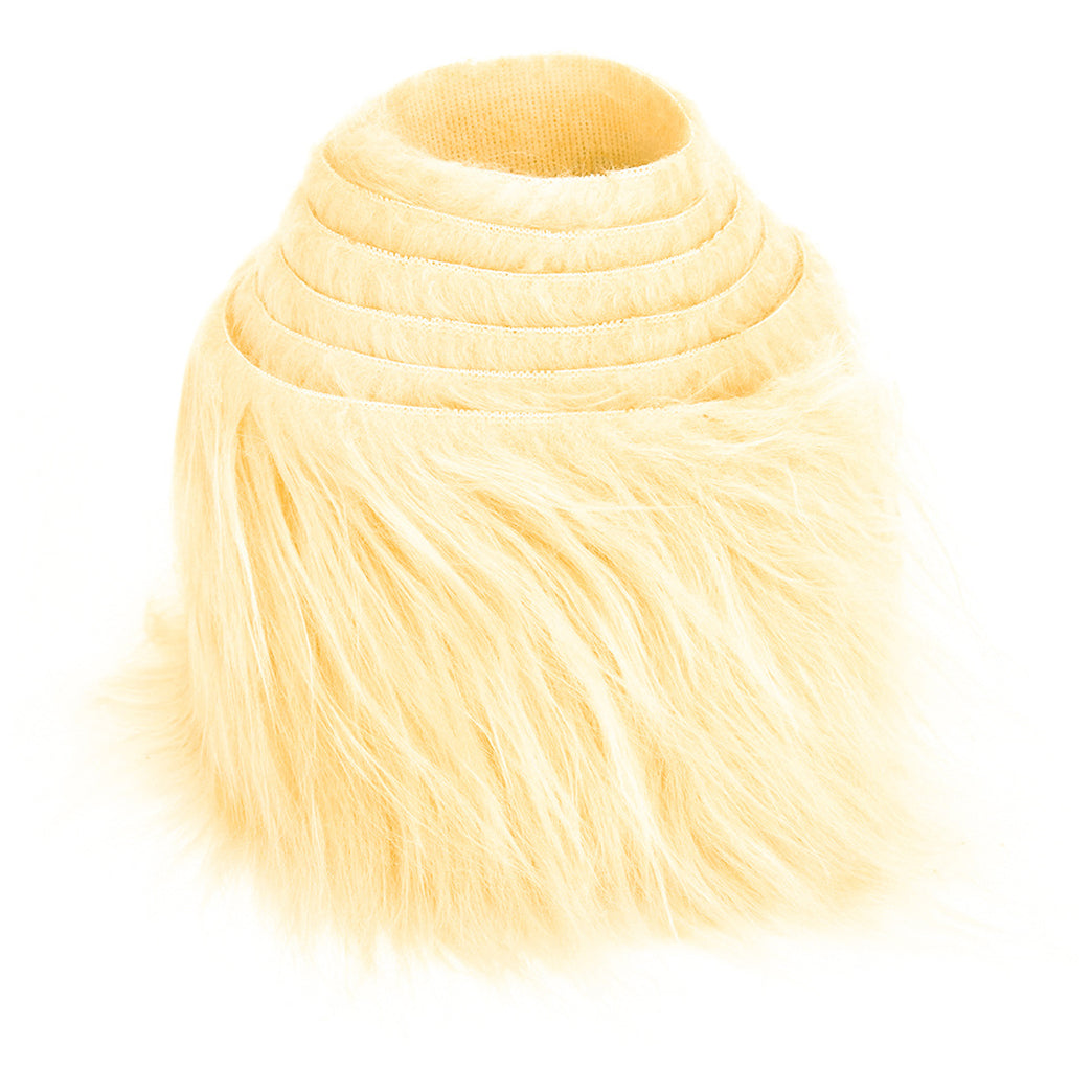 60 Inch Faux Fur Fabric Precut Strips Fluffy Craft Fur for Gnome Beards and Costumes