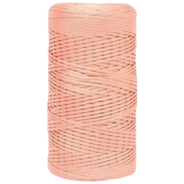 2mm Polyester Rope Polypropylene Cord Yarn 250 Grams/8.82oz, 306.21 Yards for Macrame, Crochet, and Knitting Projects