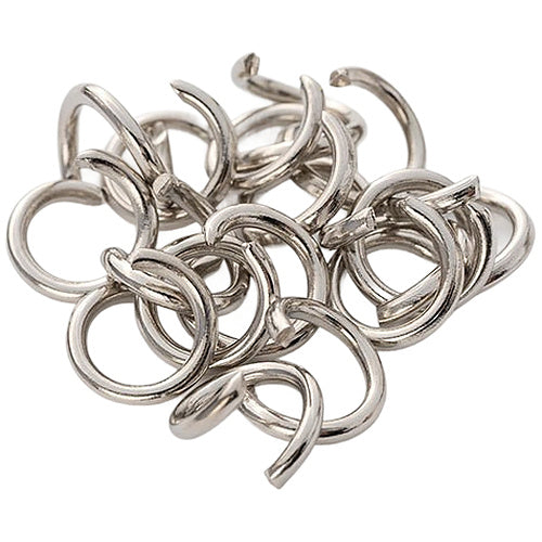 Open Jump Rings Iron for Jewelry Making Keychains Necklace Repair and DIY Crafts, Pack of 600