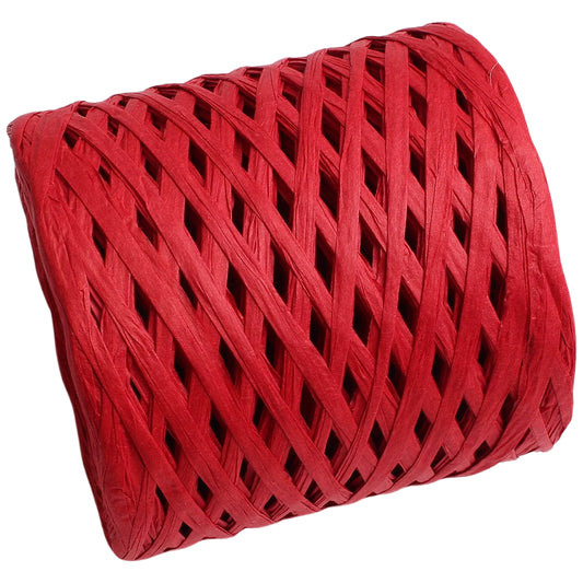 Kraft Raffia Paper Ribbon 0.78" x 200m for Gift Wrapping, Crafting, and Packaging Projects