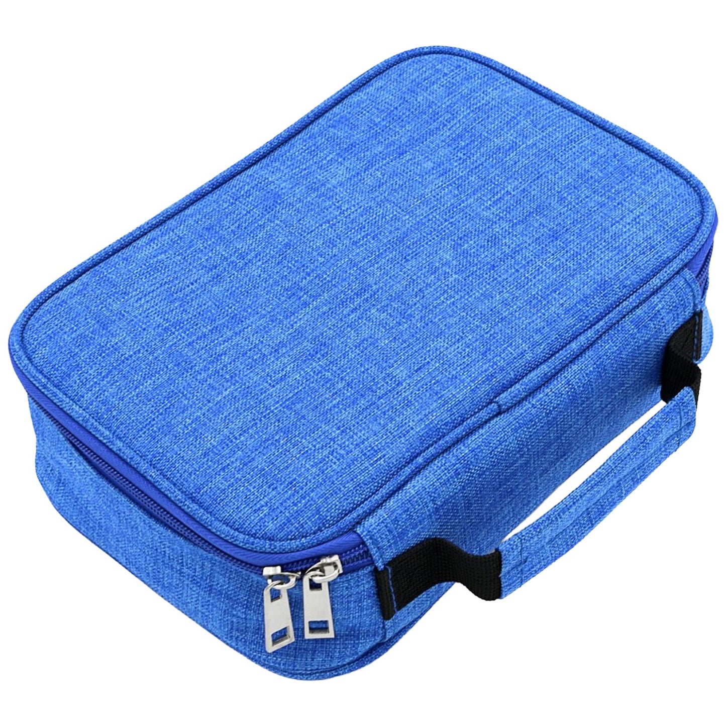 Large Capacity Crochet Bag Organizer Case for Knitting Needles Hooks and Accessories Storage