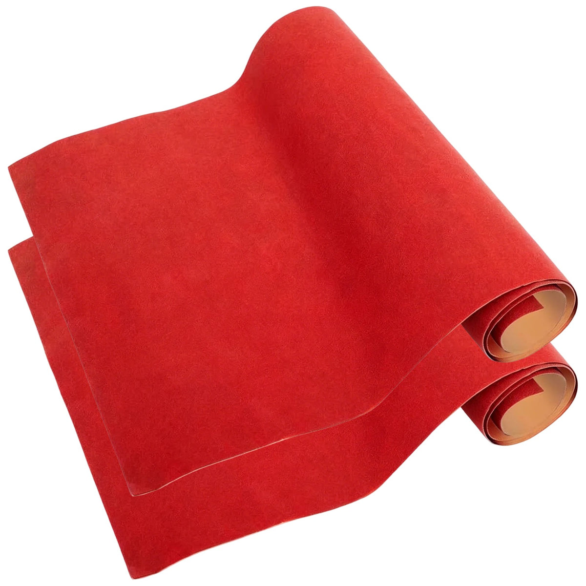 Self-Adhesive Polyester Felt Sheets, 14.6 x 39.4 Inches, 1 mm Thick for Crafts and Drawer Liners, Pack of 2