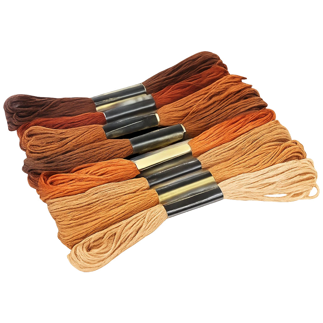 12 Skeins Embroidery Floss 8.5 Yard Thread for Friendship Bracelets Cross Stitch and Craft Projects