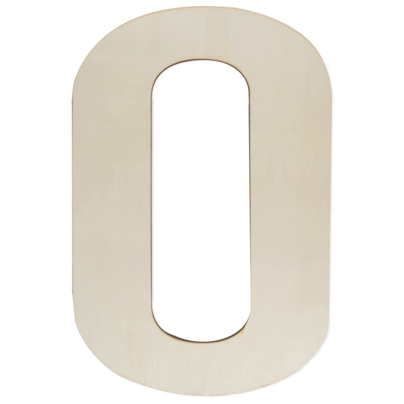 12 Inch Wooden Letter Unfinished Large Wood Alphabet Cutout For DIY Crafts Wall Decor Projects