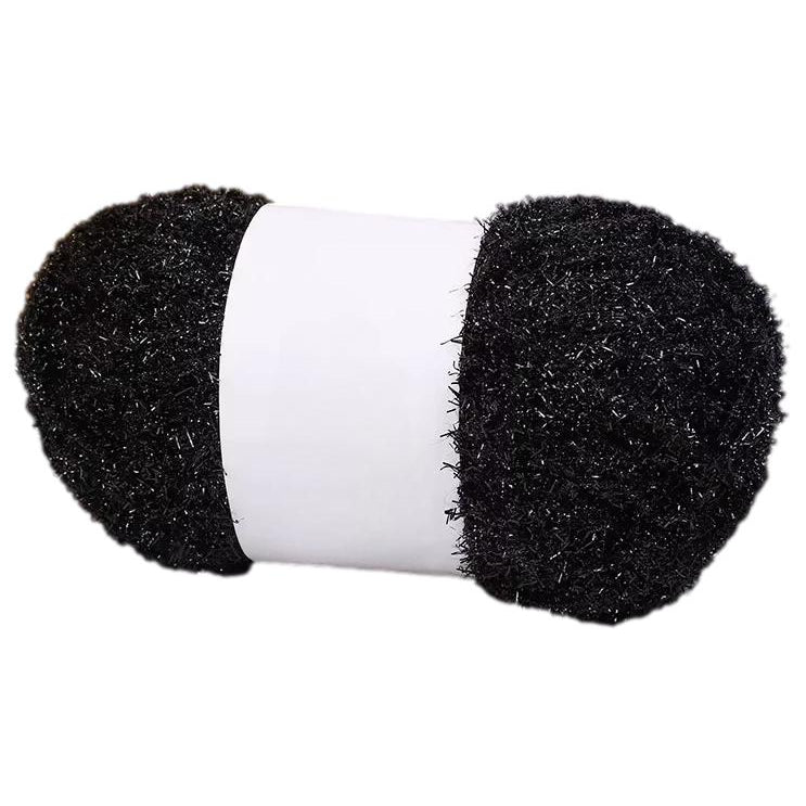 Sparkling Scrubby Yarn for Dishcloths 50g/1.76oz 109 Yards, Durable Polyester Yarn for Crocheting