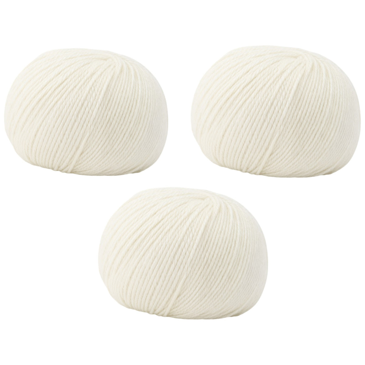 Superwash Wool Yarn, 50grams per Roll DK Weight for Knitting, Crocheting, and Soft Craft Projects, 150 Grams/5.29oz 327 yards, Pack of 3