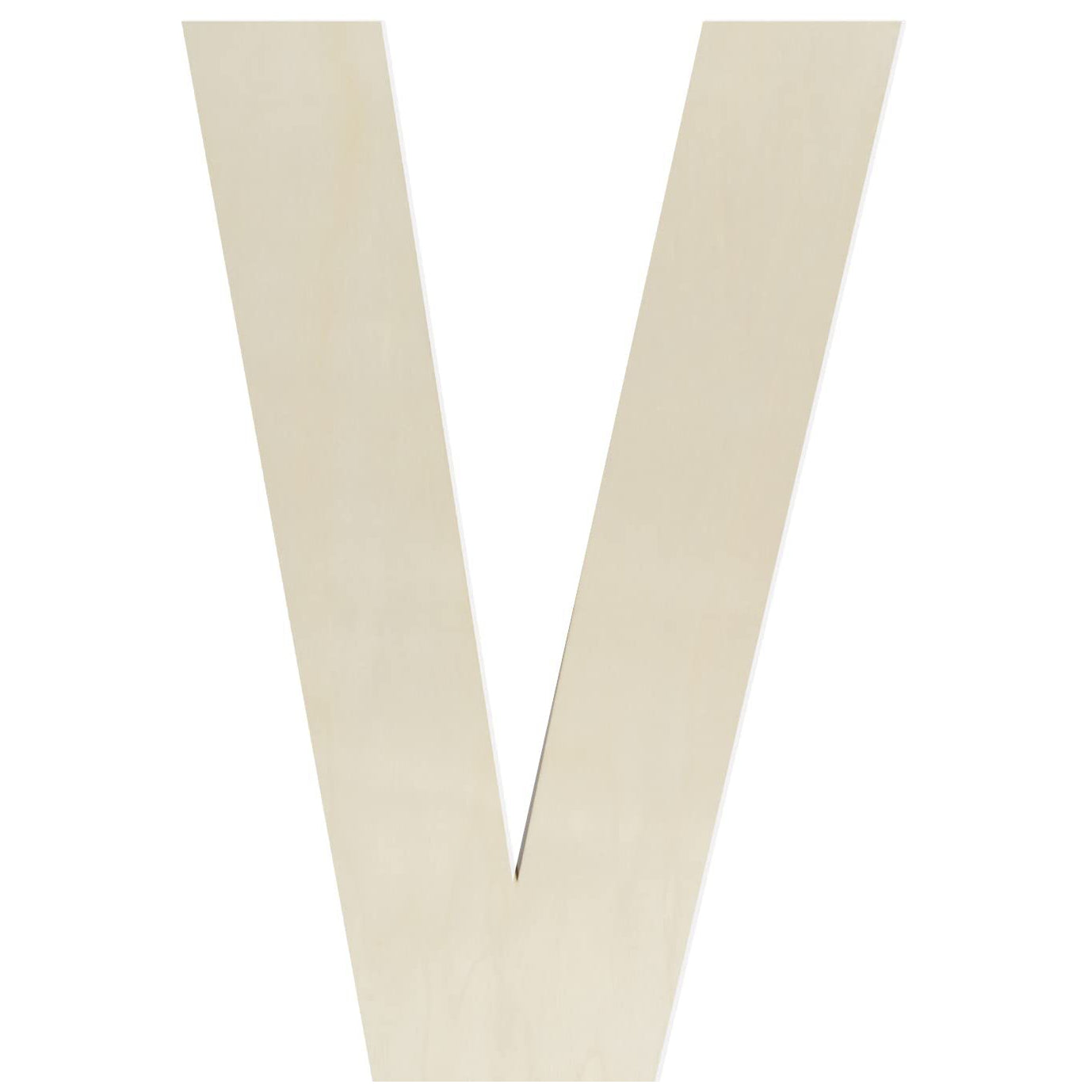 12 Inch Wooden Letter Unfinished Large Wood Alphabet Cutout For DIY Crafts Wall Decor Projects
