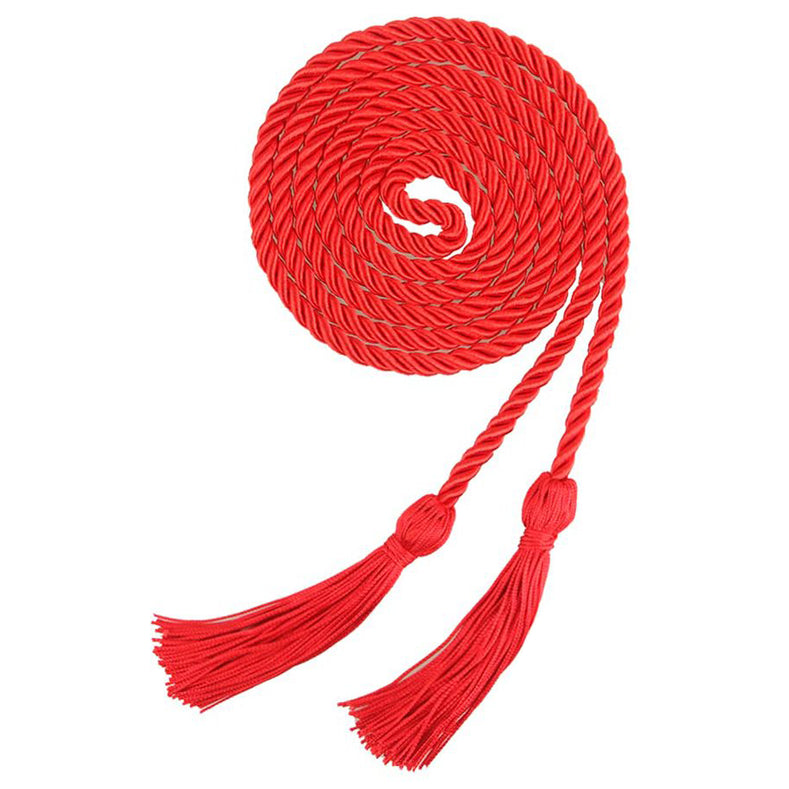 67 Inches Gold Graduation Cords for 2025 Ceremonies Braided Style Honor Tassel Rope
