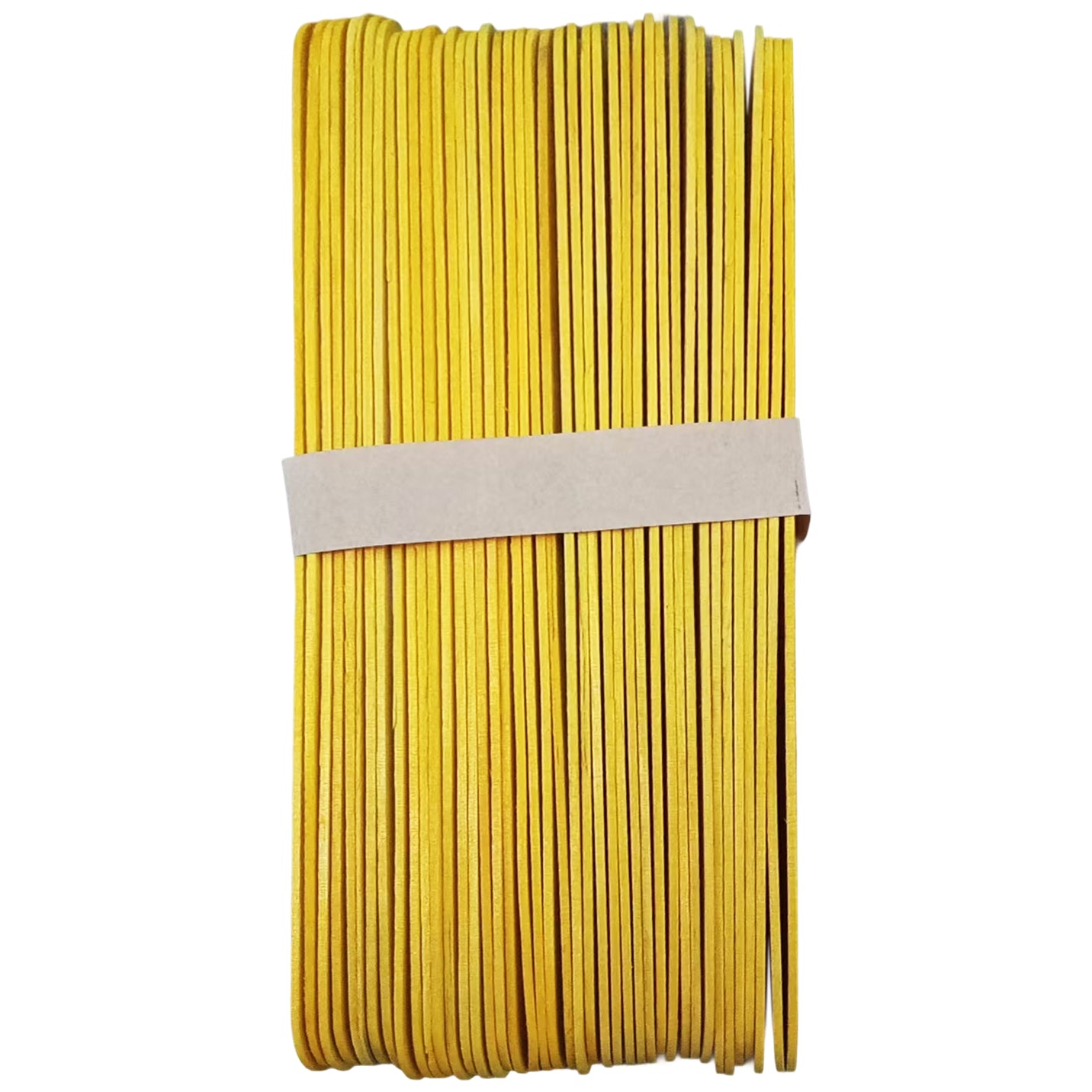 Jumbo Wooden Craft Sticks 8 Inch Natural Wood for Waxing, Popsicles, Crafts, and DIY Projects, Pack of 60