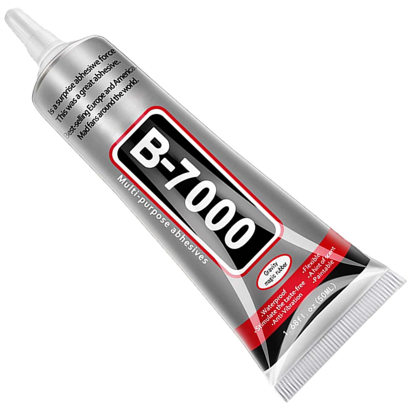 B-7000 Clear Jewelry Glue High Viscosity Adhesive for Rhinestones, Fabric, Phone Repair, and Crafts