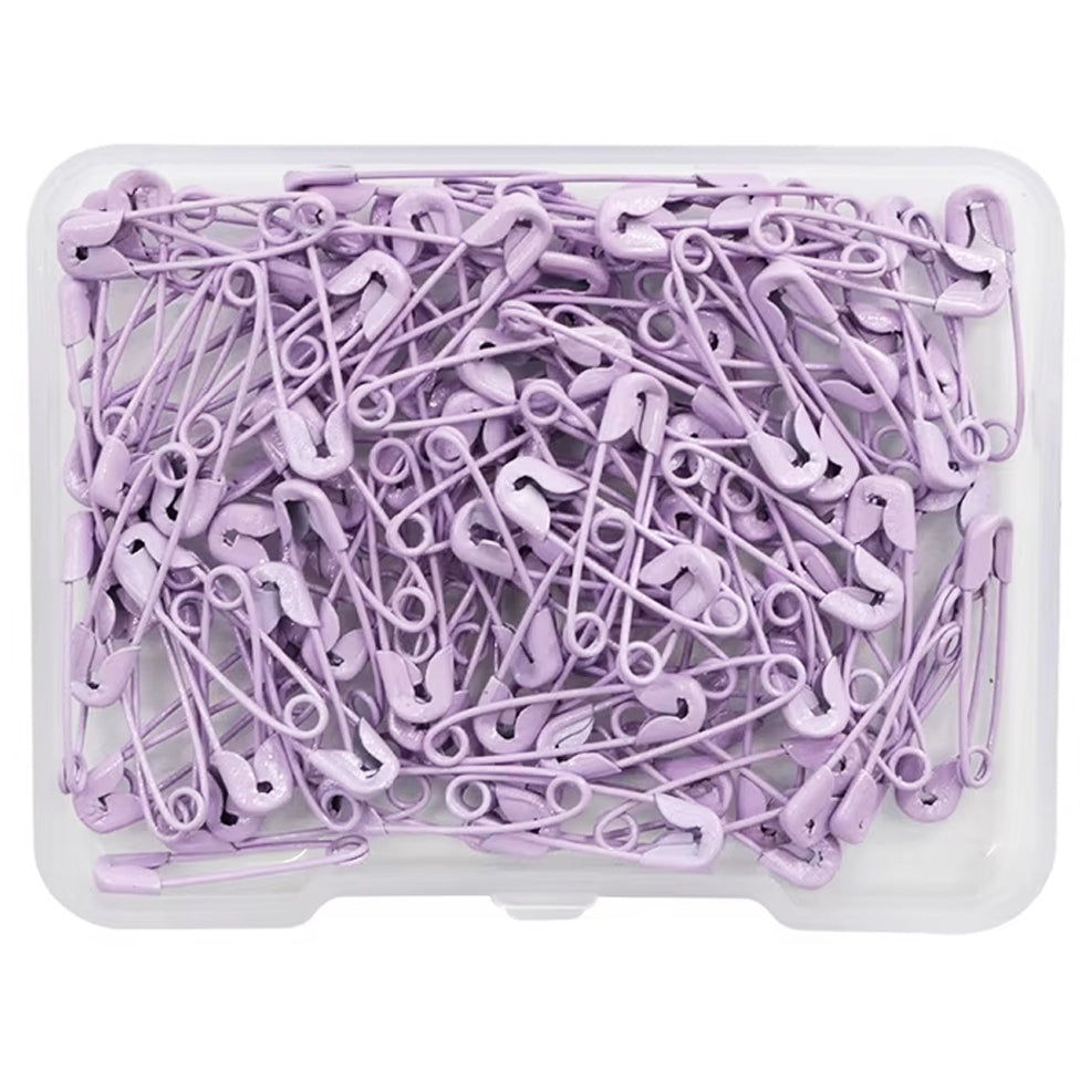 120Pcs Mini Safety Pins 19mm for Sewing, Tagging, Crafts, Jewelry Making, and Clothing Repairs