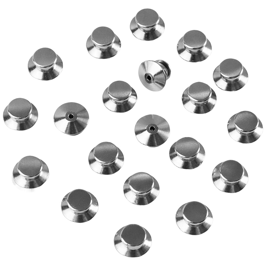 Metal Locking Pin Backs Clasp for Lapel Pins Badges Enamel Pins and DIY Crafts