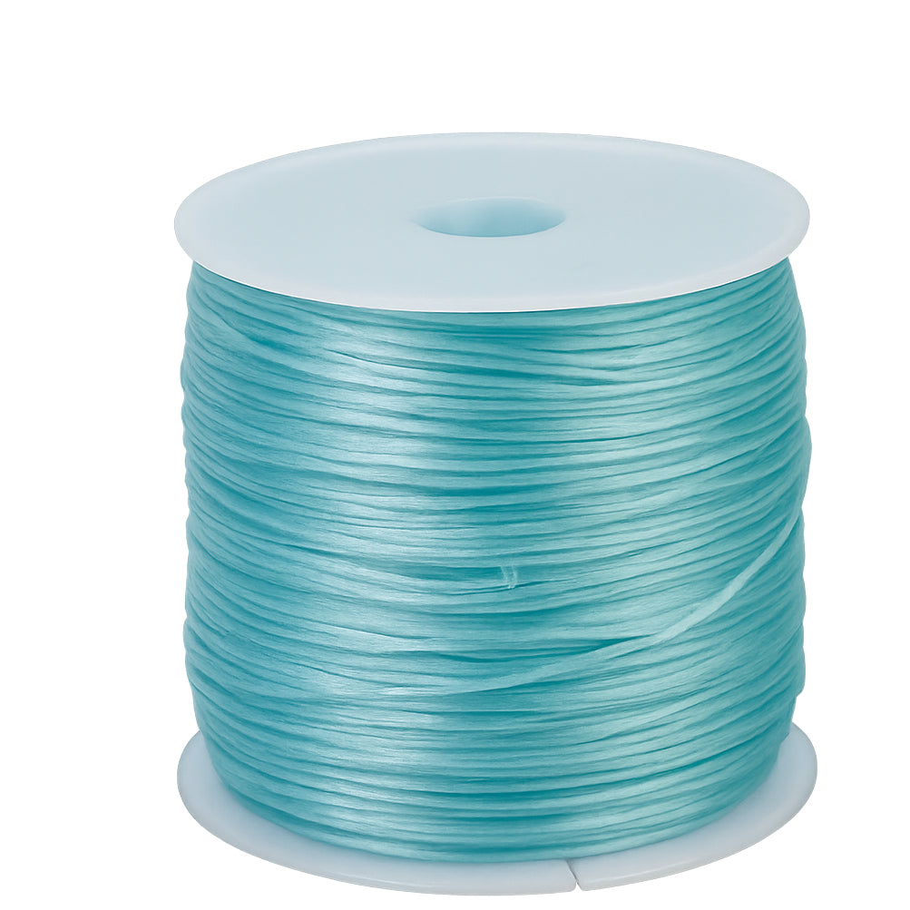 0.8mm Clear Crystal Elastic Beading Cord 197ft Stretch String for Bracelets and Jewelry Making