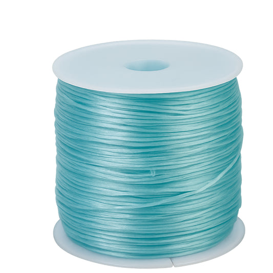 0.8mm Clear Crystal Elastic Beading Cord 197ft Stretch String for Bracelets and Jewelry Making