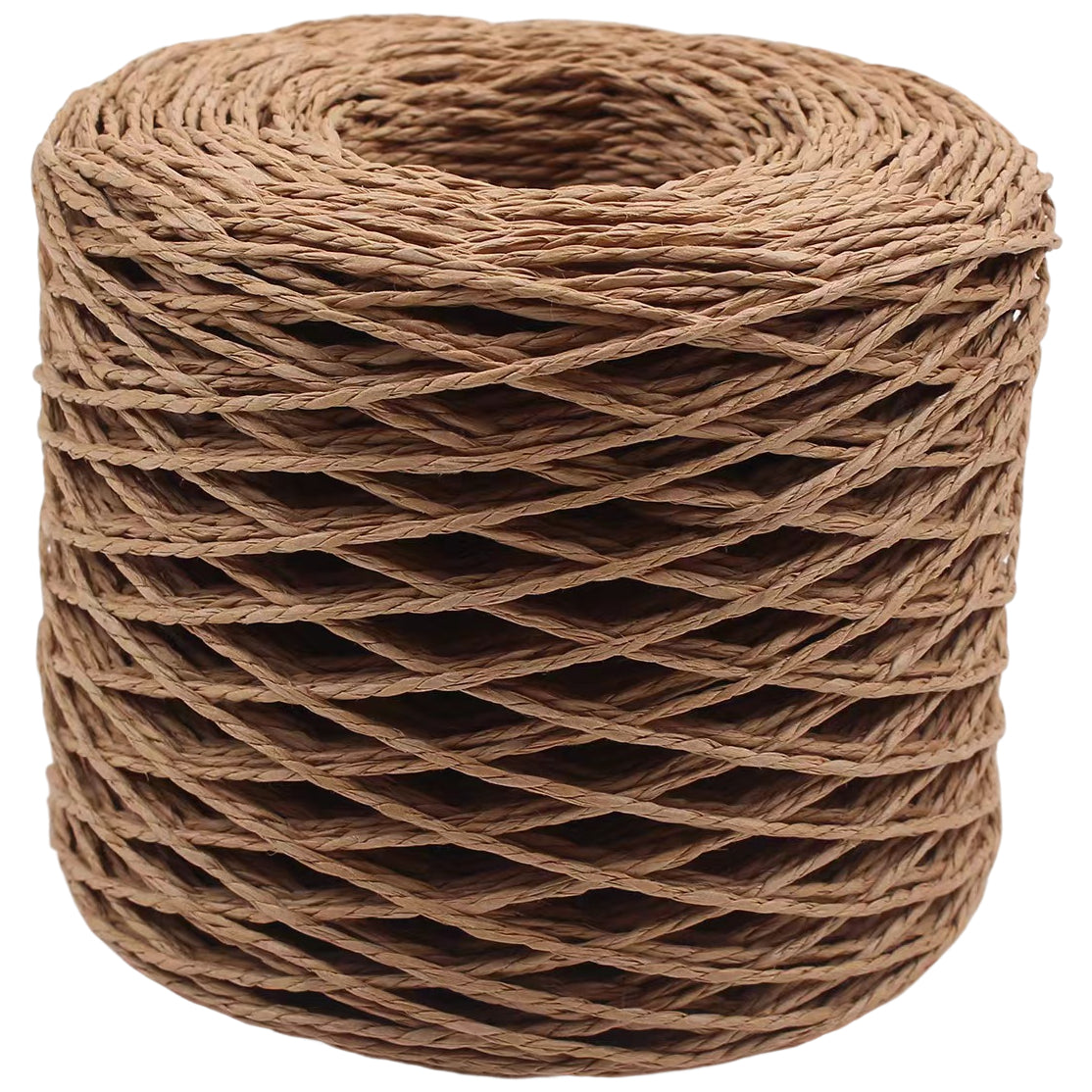 Colorful Double Strand Raffia Paper Rope 200m for DIY Hats, Bags & Crafts, 110 Grams/3.88oz 218.72 yards