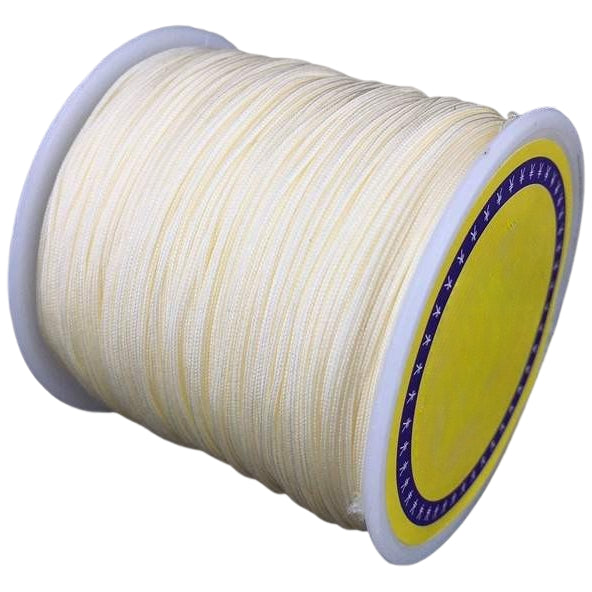 0.8mm-100m Nylon Knot Cord for DIY Jewelry, Beading, Macrame, and Craft Projects