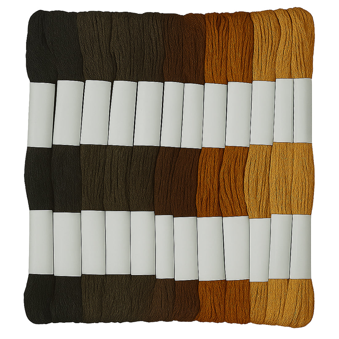 12 Skeins Friendship Bracelet String and Embroidery Floss for Cross Stitch and DIY Crafts