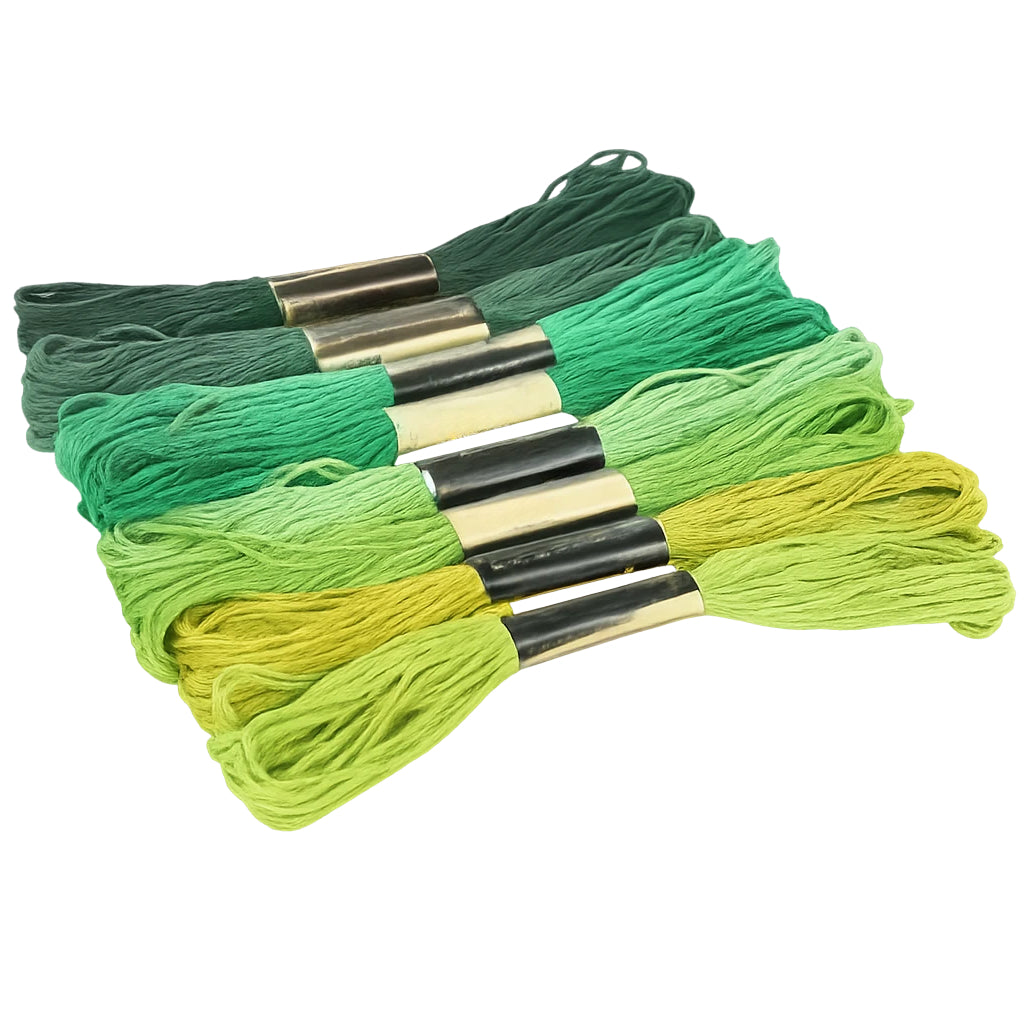 12 Skeins Embroidery Floss 8.5 Yard Thread for Friendship Bracelets Cross Stitch and Craft Projects