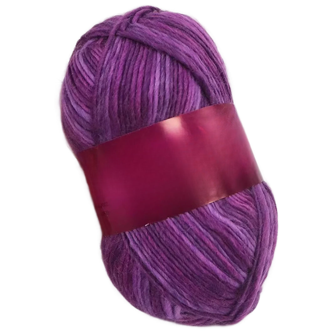 Soft Anti-Pilling Wool Yarn Blend, 30% Wool, 70% Acrylic, Aran/Worsted Weight #4, 100 Grams/3.53oz 175 Yards