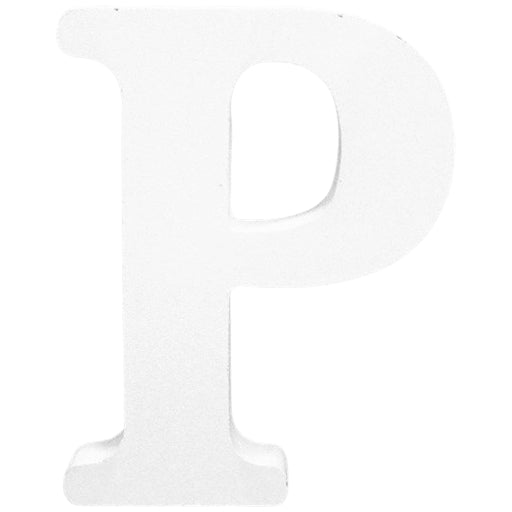 8 Inch White Wooden Letters for Wall Decor Unfinished Wood Alphabet for Home Crafts DIY Signs