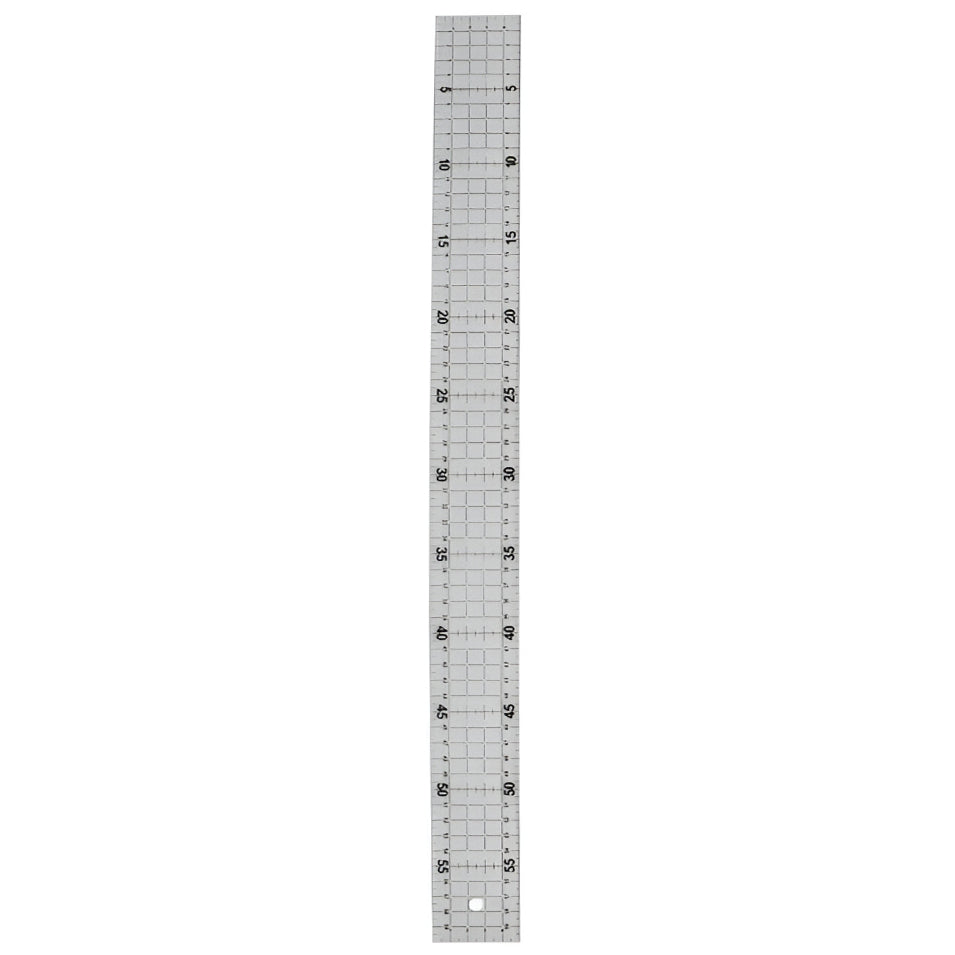 Acrylic Sewing and Quilting Ruler With Gridlines for Fabric Cutting, Measuring, Arts, and Craft Supplies
