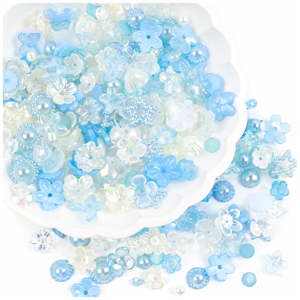 Assorted Acrylic Beads 180 to 240 Pieces for Bracelet Necklace and DIY Jewelry Making