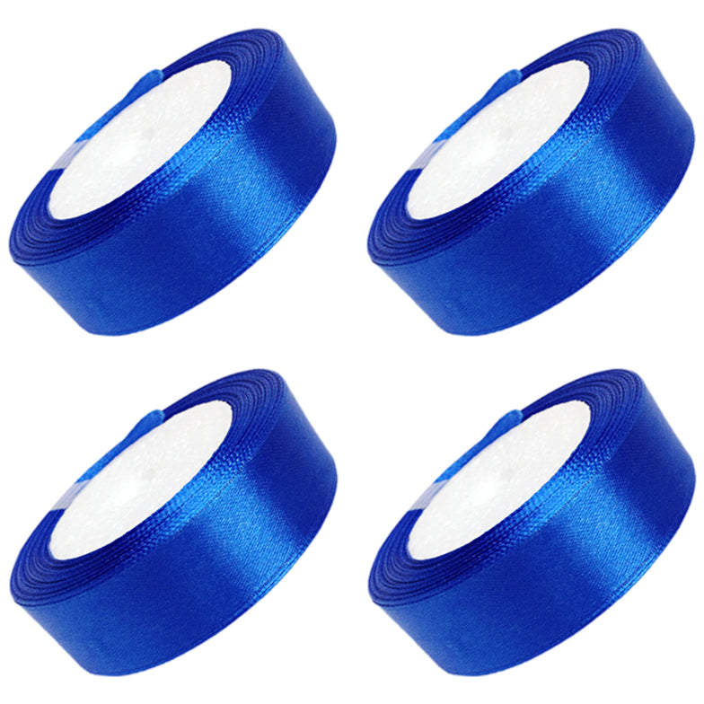 Satin Ribbon 4 Rolls 40 Yards for Gift Wrapping Crafts Weddings and Decorations