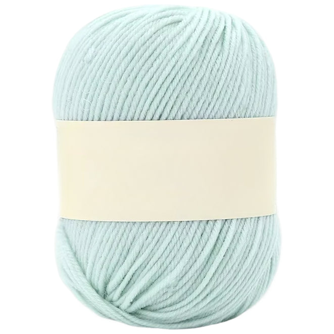 Worsted 100% Merino Wool Yarn for Hand Knitting & Crochet Projects, 50 Grams/1.76oz 131.23 Yards
